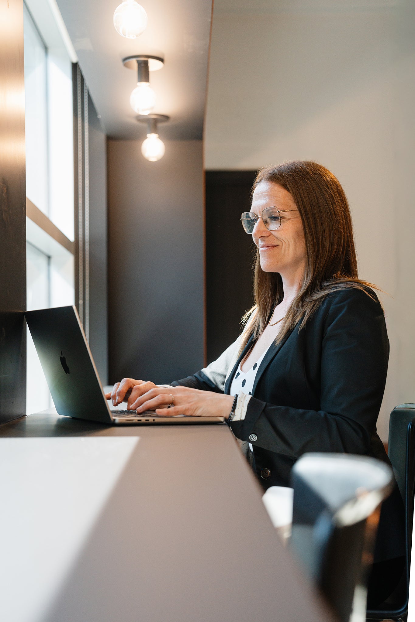 Comptable au travail